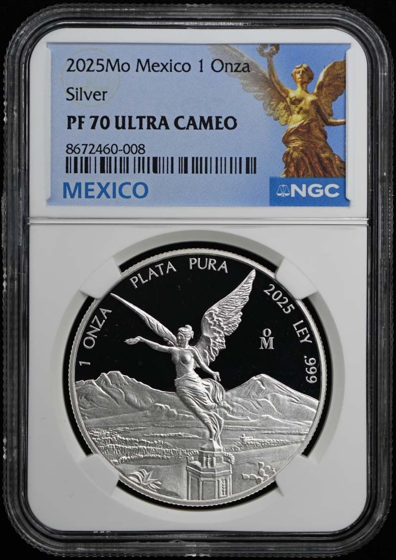 2025 Mexico Silver Libertad Onza NGC PF70UC Limited Mintage 500 (1 of 2)