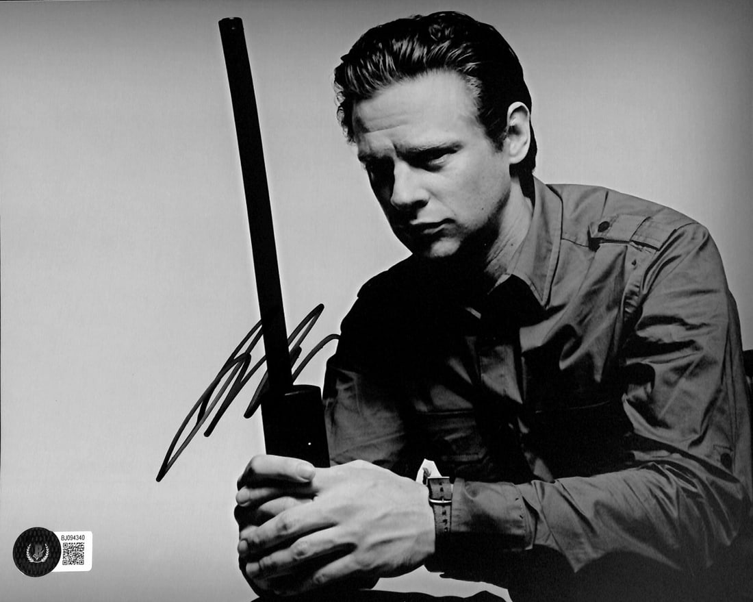 Jacob Pitts Signed 8x10 Photo U.S. Marshal Tim Gutterson Justified Beckett Certified (1 of 1)