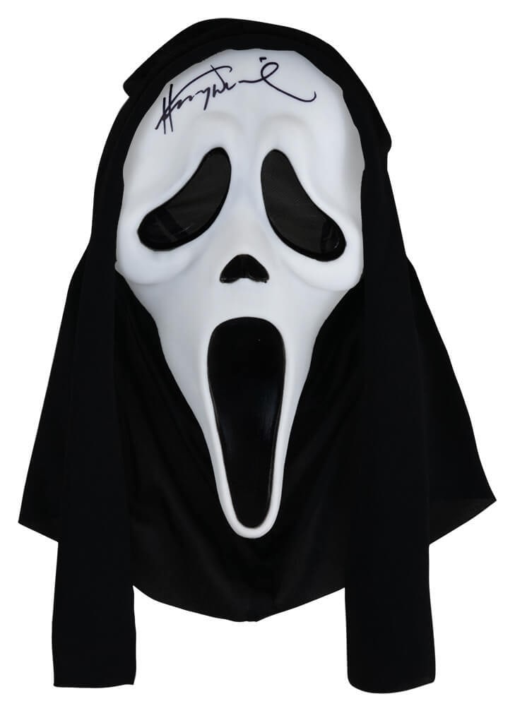 Henry Winkler Signed Ghostface Scream Mask with COA (1 of 1)