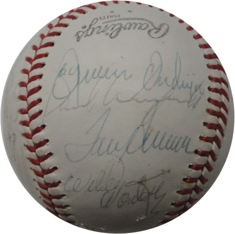 MLB Legends Signed Baseball Tom Seaver Tommy Lasorda Steve Carlton Authenticated (1 of 6)