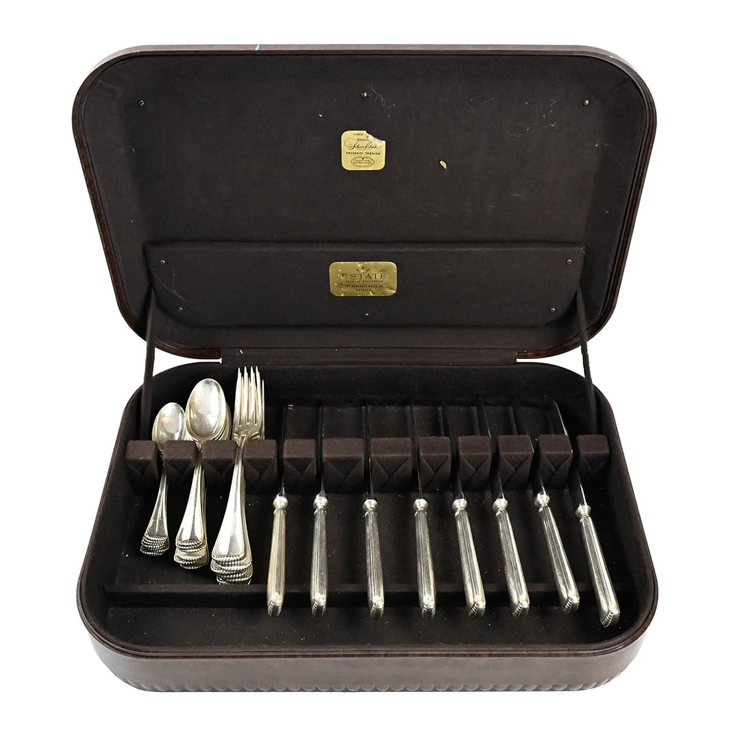 Milano Buccellati Sterling Silver Flatware Set for 6 - 32 Pieces (1 of 5)