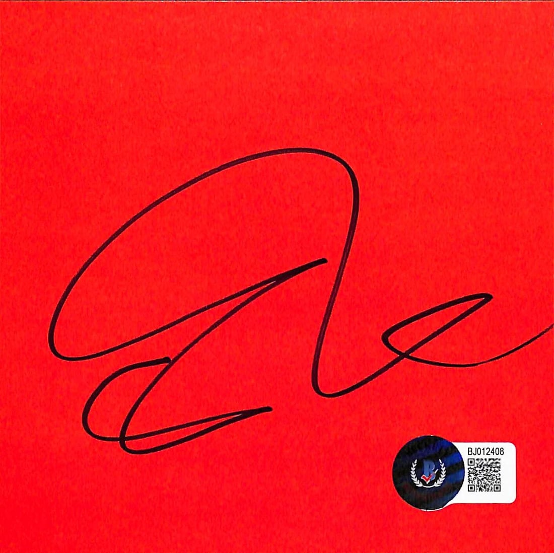 Ed Sheeran Autographed CD Jacket Insert Beckett Certified (1 of 1)