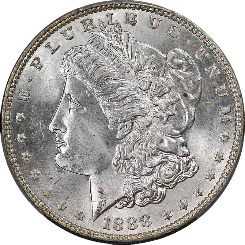 1888-P Morgan Silver Dollar PCGS MS66 Uncirculated Silver Coin (1 of 4)