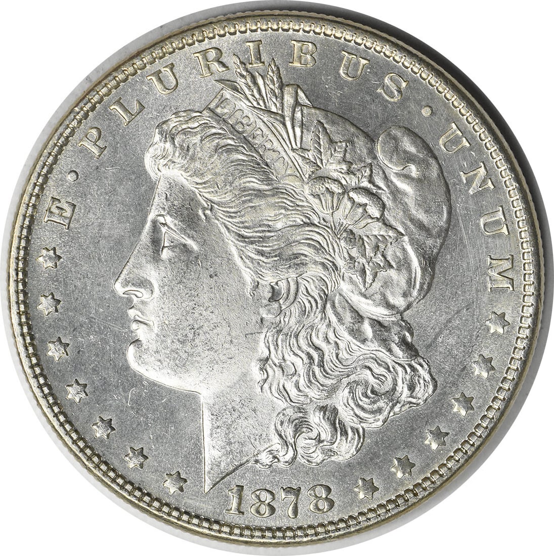 1878 Morgan Silver Dollar BU Uncertified Silver Coin (1 of 2)