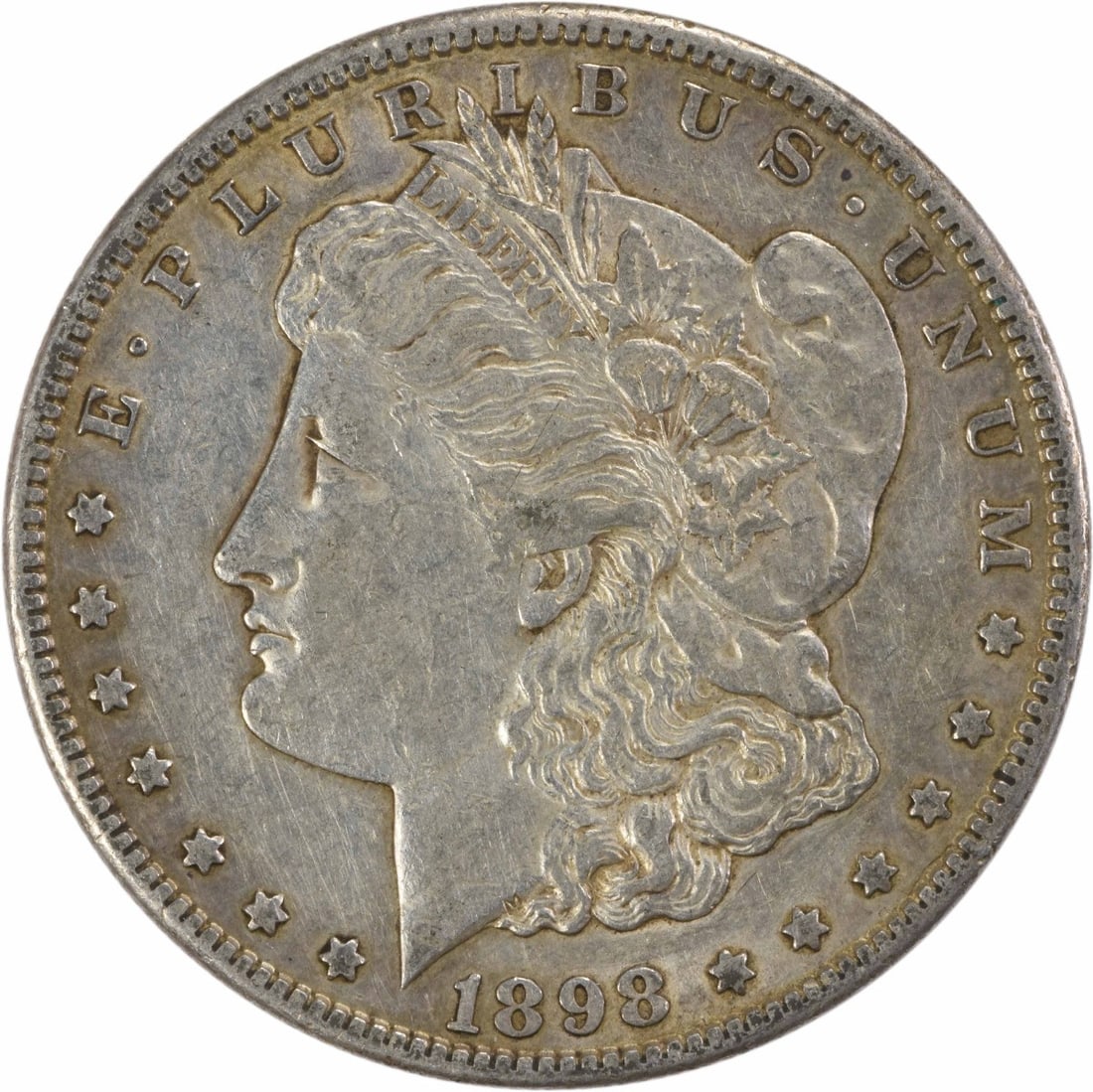 1898-S Morgan Silver Dollar XF Uncertified San Francisco Mint (1 of 2)