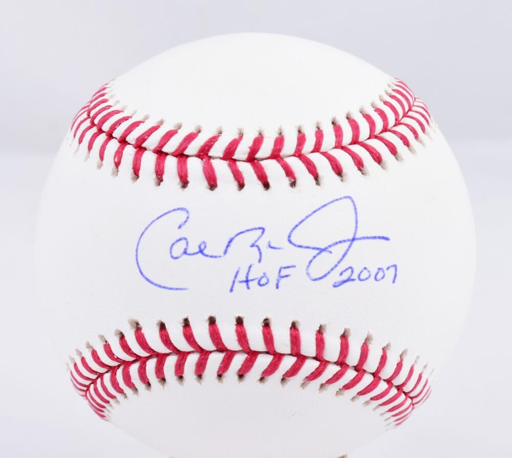 Cal Ripken Jr Signed Rawlings OML Baseball HOF Fanatics Authentic (1 of 6)