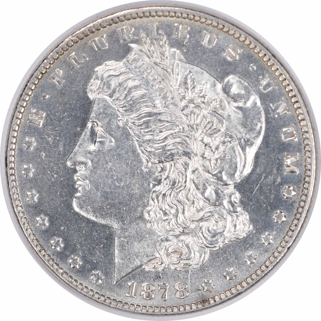 1878 Morgan Silver Dollar $1 BU Uncertified KM 110 (1 of 2)