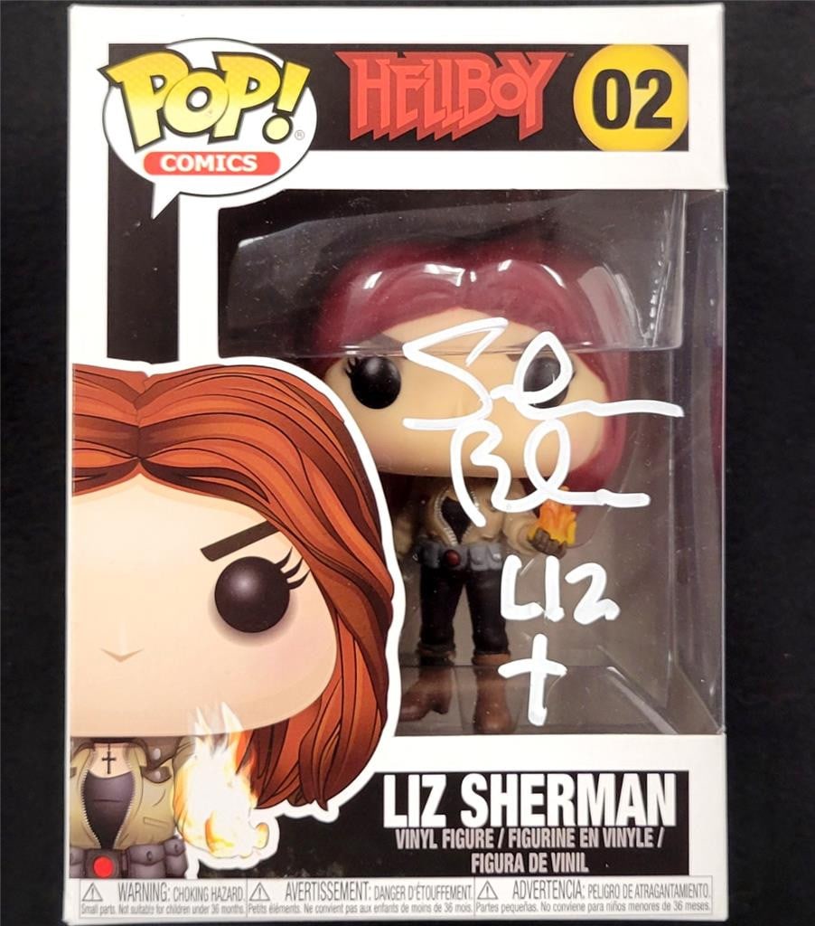 Selma Blair Signed Hellboy Liz Sherman Funko Pop #2 Beckett Authenticated (1 of 5)