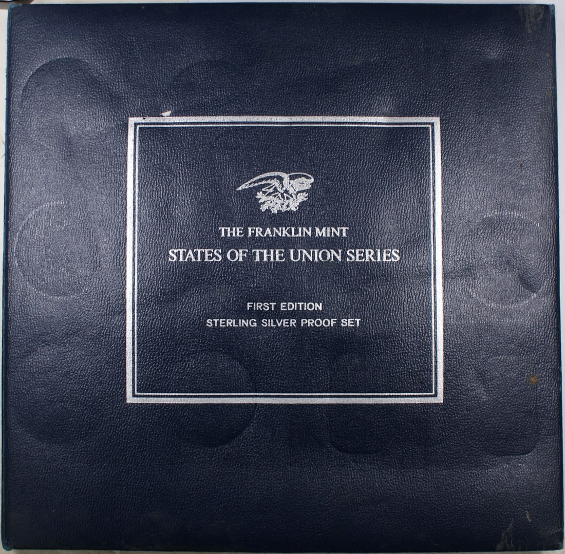 Franklin Mint 1st Edition Silver Medal Proof Set Uncirculated (1 of 5)