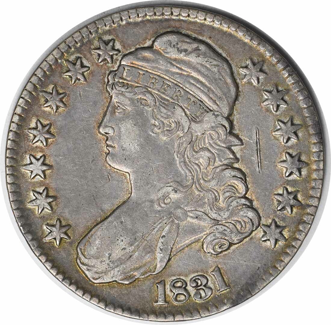 1831 Bust Half Dollar by John Reich 50C Uncertified Coin (1 of 2)