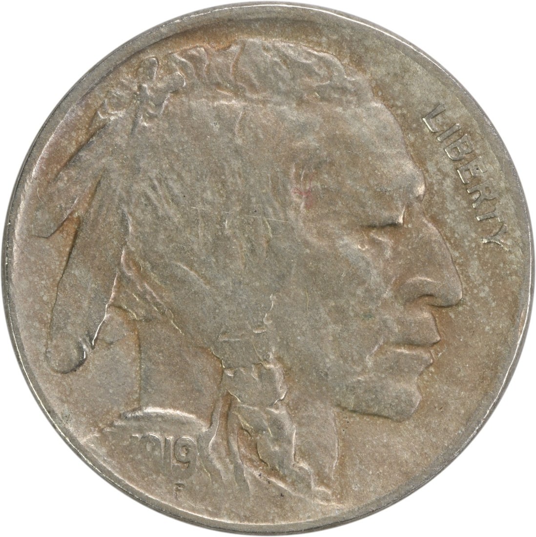 1919-D Buffalo Nickel EF Uncertified James Earle Fraser Design (1 of 2)