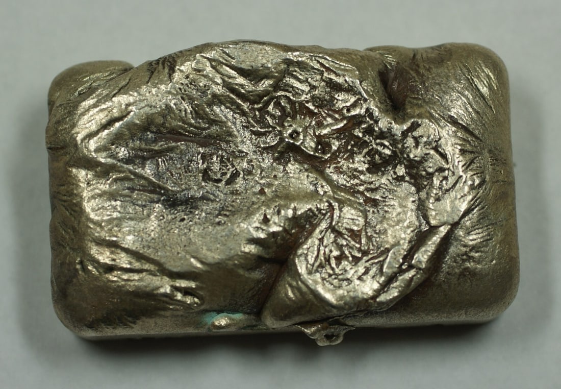 5oz Silver Poured Bar .999 Fine Unique Investment (1 of 4)