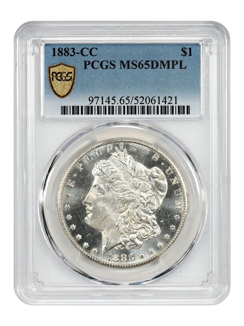 1883-CC Morgan Dollar $1 PCGS MS65DMPL Uncirculated (1 of 4)