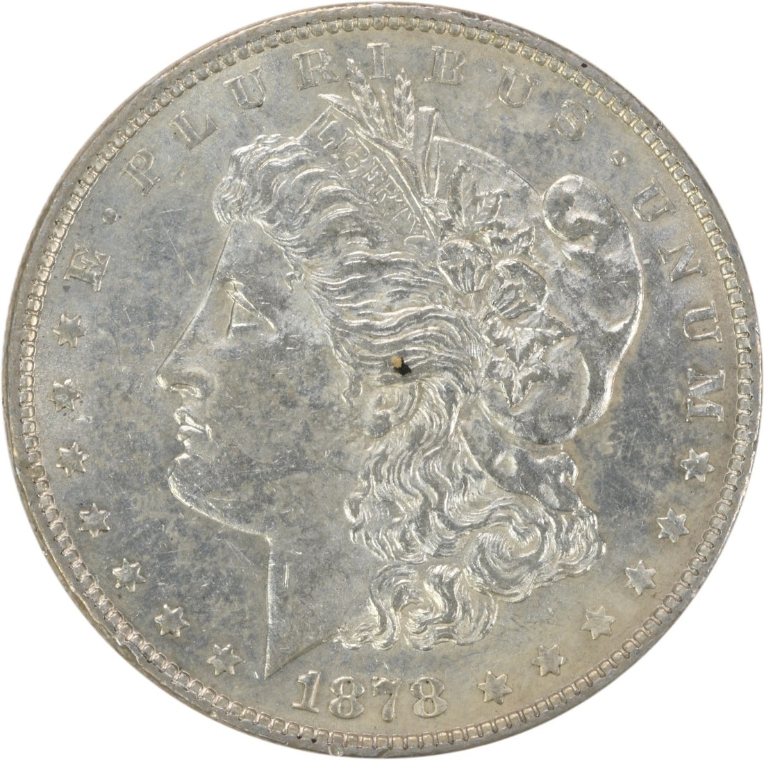 1878 Morgan Silver Dollar AU 90% Silver Philadelphia Coin (1 of 2)