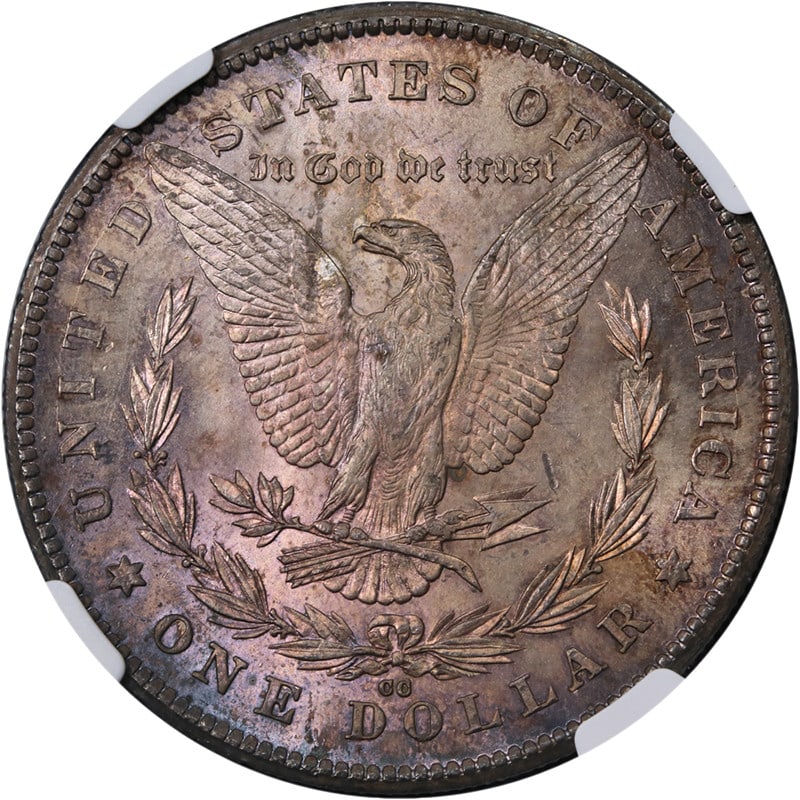 1878-CC NGC MS63 Morgan Silver Dollar Uncirculated Strong Strike (1 of 4)