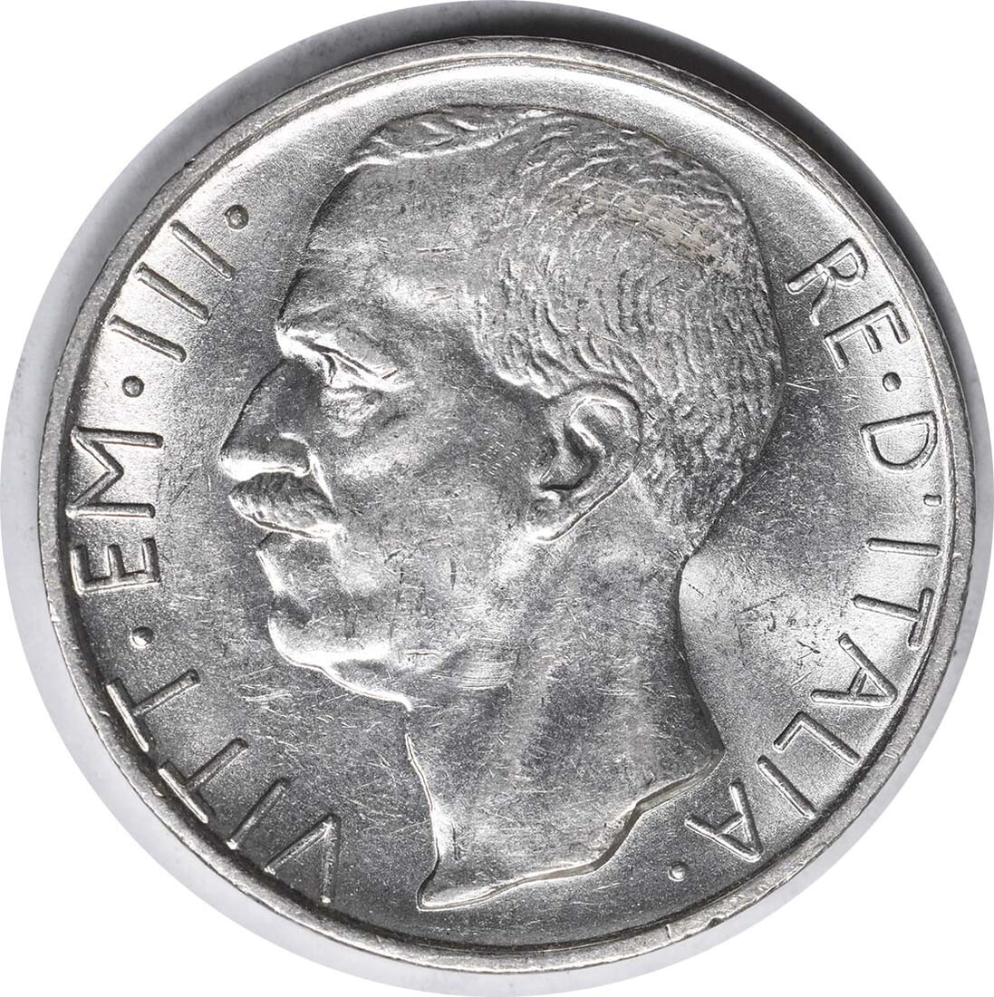 1928 R Italy 10 Lire Coin KM68.1 Uncirculated Uncertified (1 of 2)