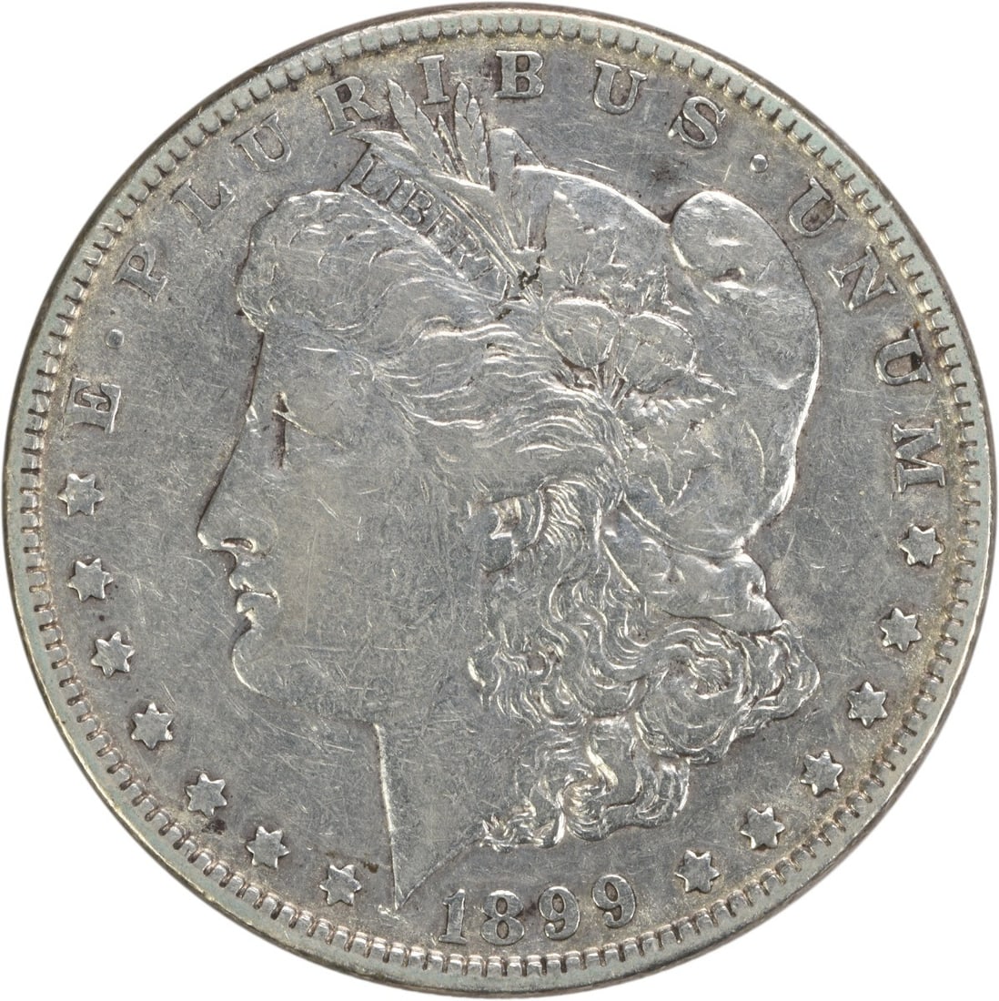 1899 Morgan Silver Dollar VF 90% Silver Philadelphia Mint (1 of 2)