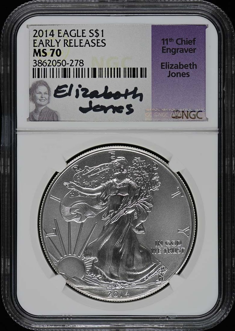 2014 NGC MS70 Eagle Early Releases Coin Philadelphia (1 of 2)