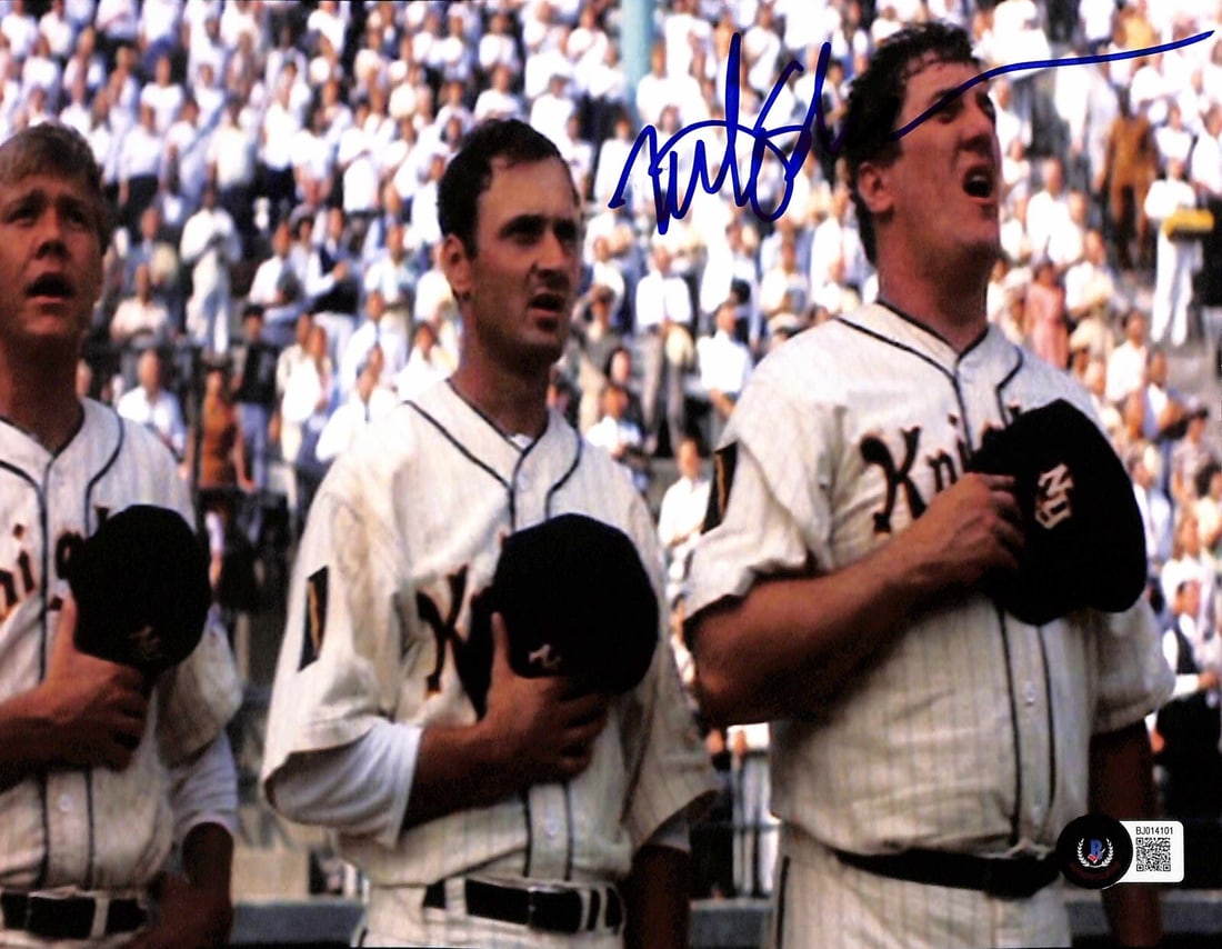 Mike Starr Signed 8x10 Photo as Boone NY Knights The Natural Beckett Certified: Mike Starr Signed 8x10 Photo as Boone NY Knights The Natural Beckett Certified This is an autographed 8x10 color photograph of Mike Starr, portraying "Boone" from the NY Knights in the film The Natura
