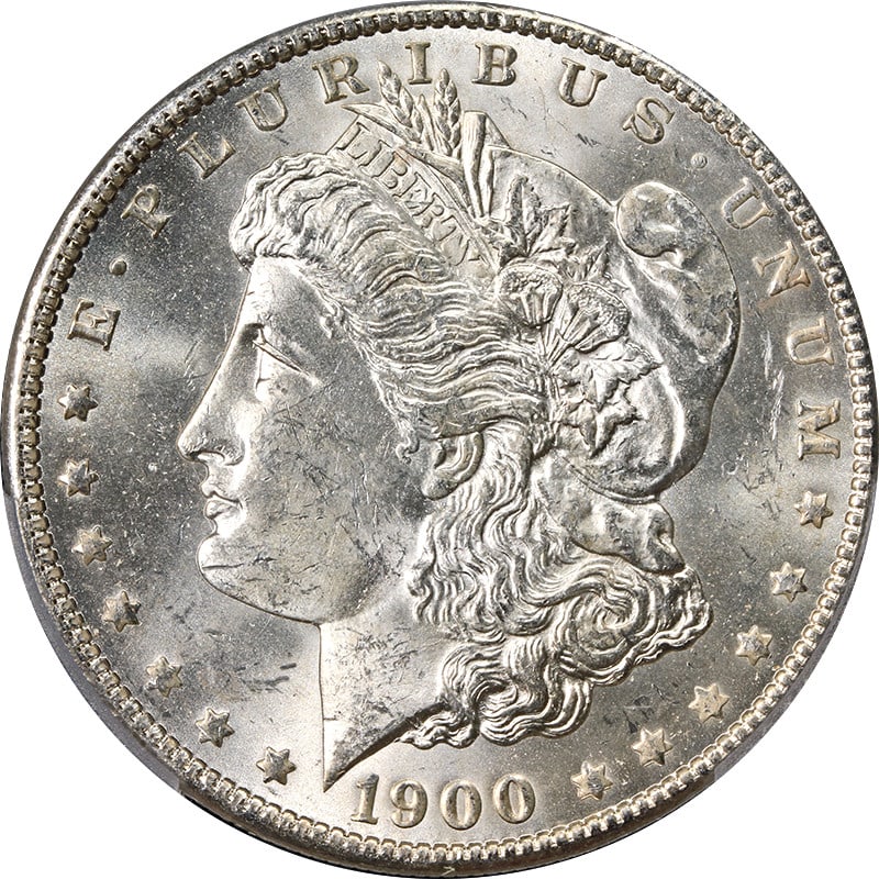 PCGS MS64 1900-O Morgan Dollar VAM 15 Doubled Stars Silver Coin: PCGS MS64 1900-O Morgan Dollar VAM 15 Doubled Stars Silver Coin This original 1900-O Morgan Silver Dollar is a VAM 15 variety featuring doubled stars. Graded PCGS MS64, it offers outstanding eye appea