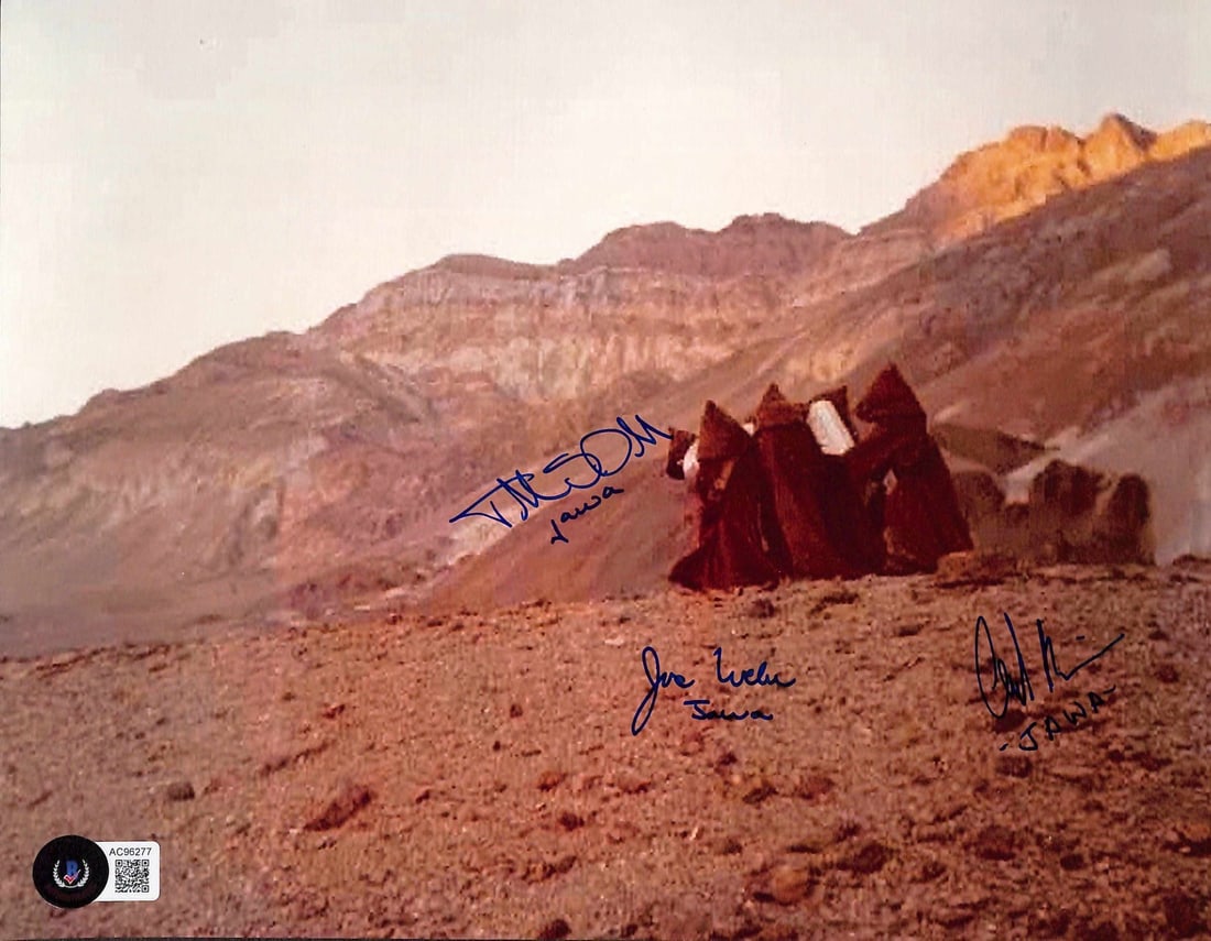 STAR WARS A New Hope Jawa Signed 8x10 Photo Beckett Authenticated (1 of 1)