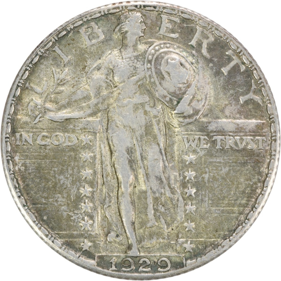 1929 Standing Liberty Quarter AU Uncertified Philadelphia Mint (1 of 2)