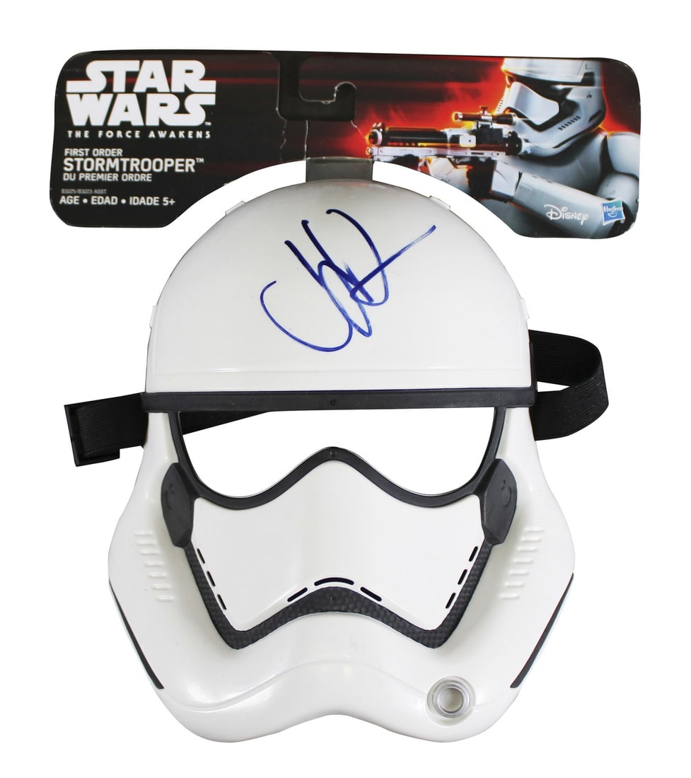J.J. Abrams Autographed Star Wars Stormtrooper Mask PSA/DNA Certified (1 of 3)