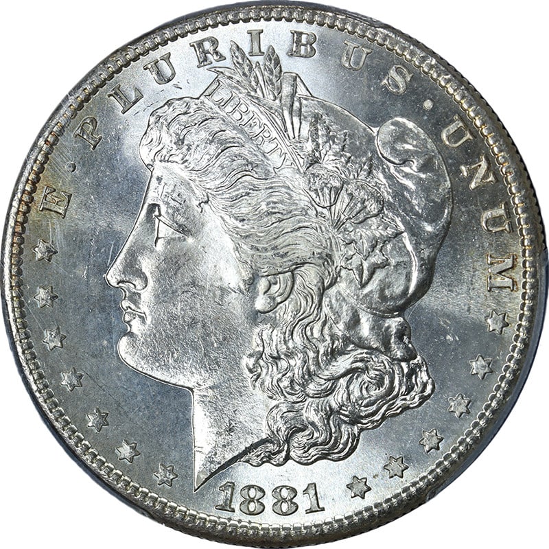 1881-S Morgan Silver Dollar PCGS MS66 Stunning Luster Strong Strike (1 of 4)