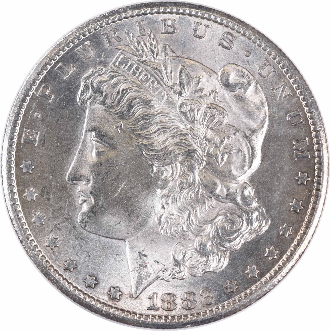1882-CC Morgan Silver Dollar Choice BU Uncertified Silver Coin (1 of 2)