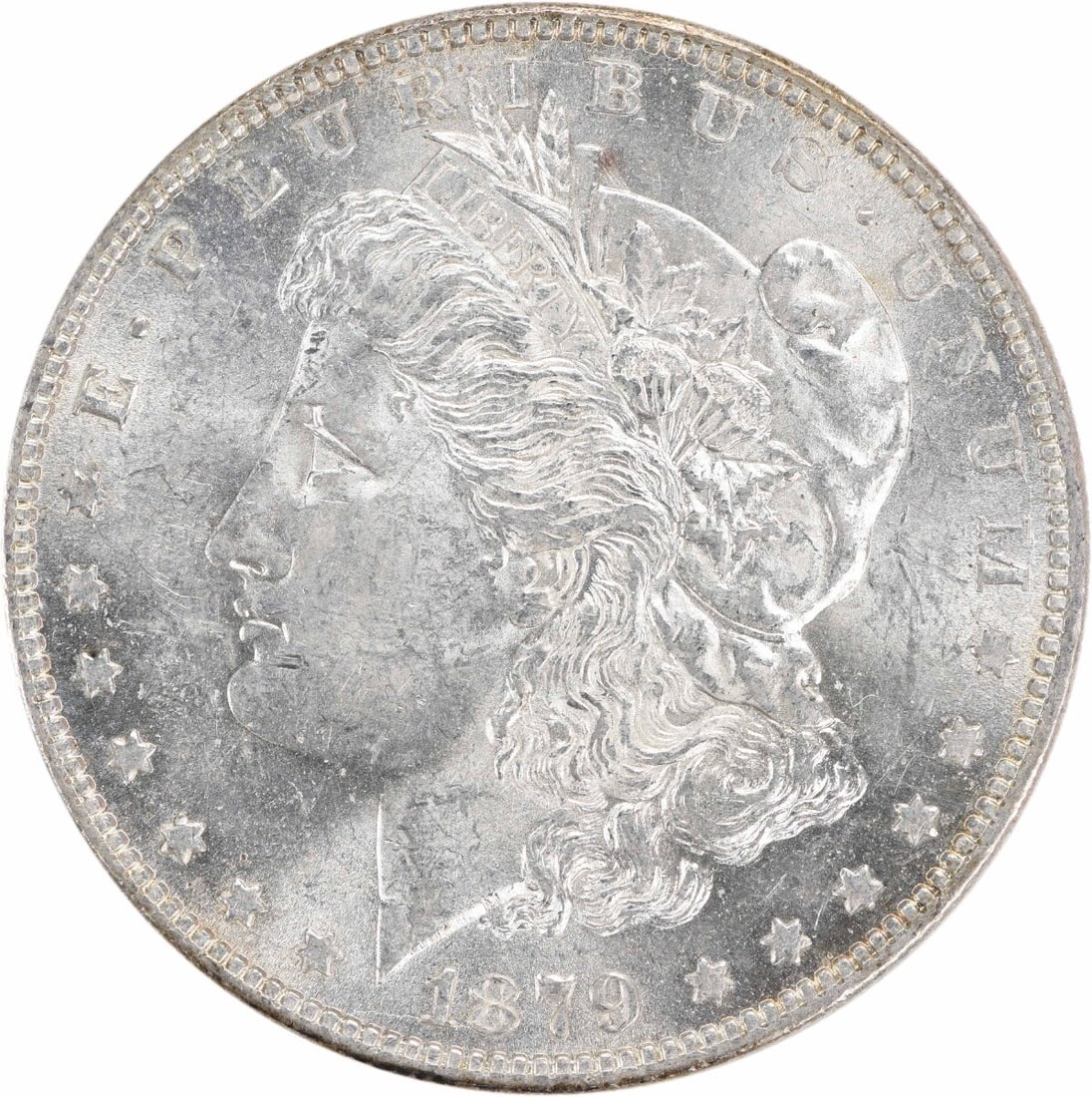 1879-O Morgan Silver Dollar AU Uncertified 90% Silver Coin (1 of 2)