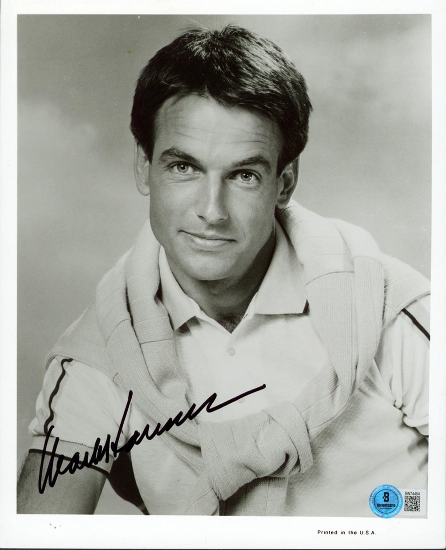 Mark Harmon Signed 8x10 Getting Married Photo BAS Authenticated (1 of 3)