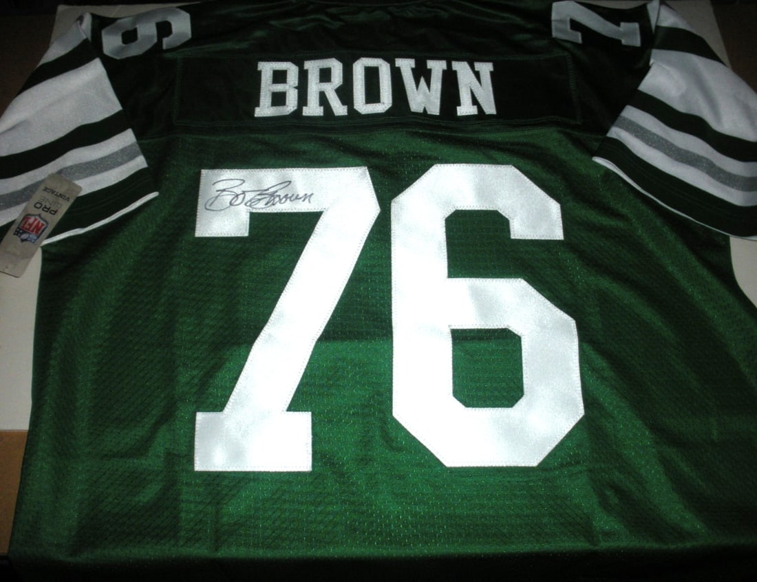 Bob Brown Philadelphia Eagles Signed Proline Jersey with COA (1 of 3)