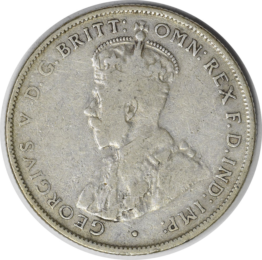 1933 Australian Florin KM27 VG Circulated Uncertified Coin (1 of 2)