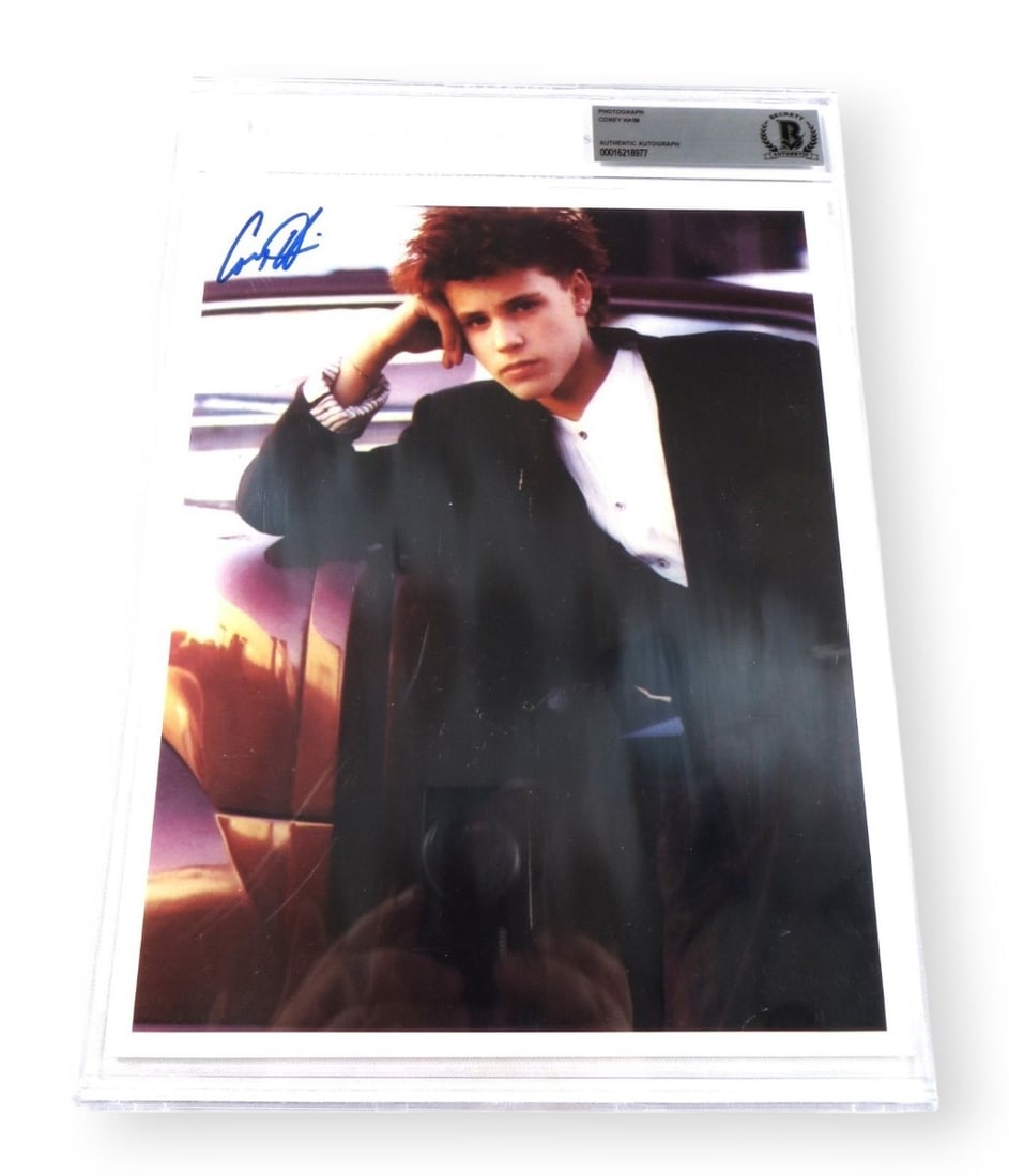Corey Haim Autographed 8x10 Photo The Lost Boys JSA Encased (1 of 2)