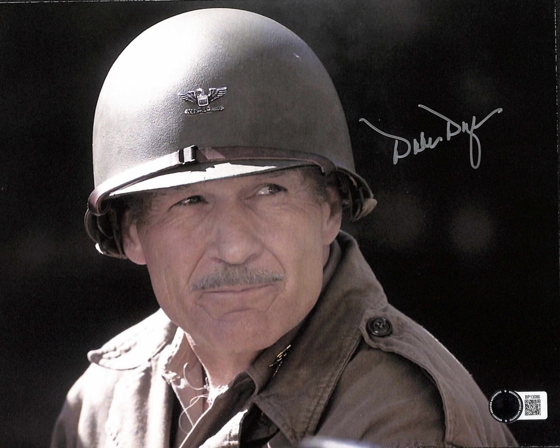Dale Dye Signed 8x10 Photo from Band of Brothers Beckett Certified (1 of 1)