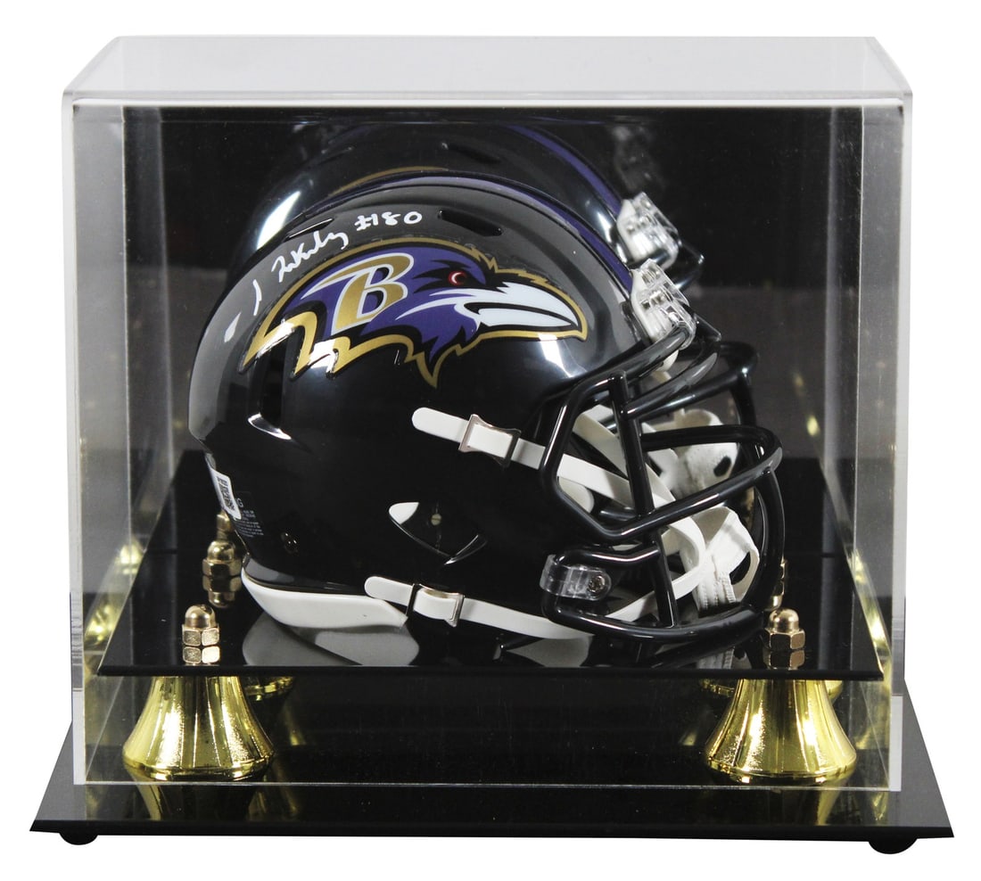 Isaiah Likely Signed Ravens Speed Mini Helmet with Beckett Authentication (1 of 3)