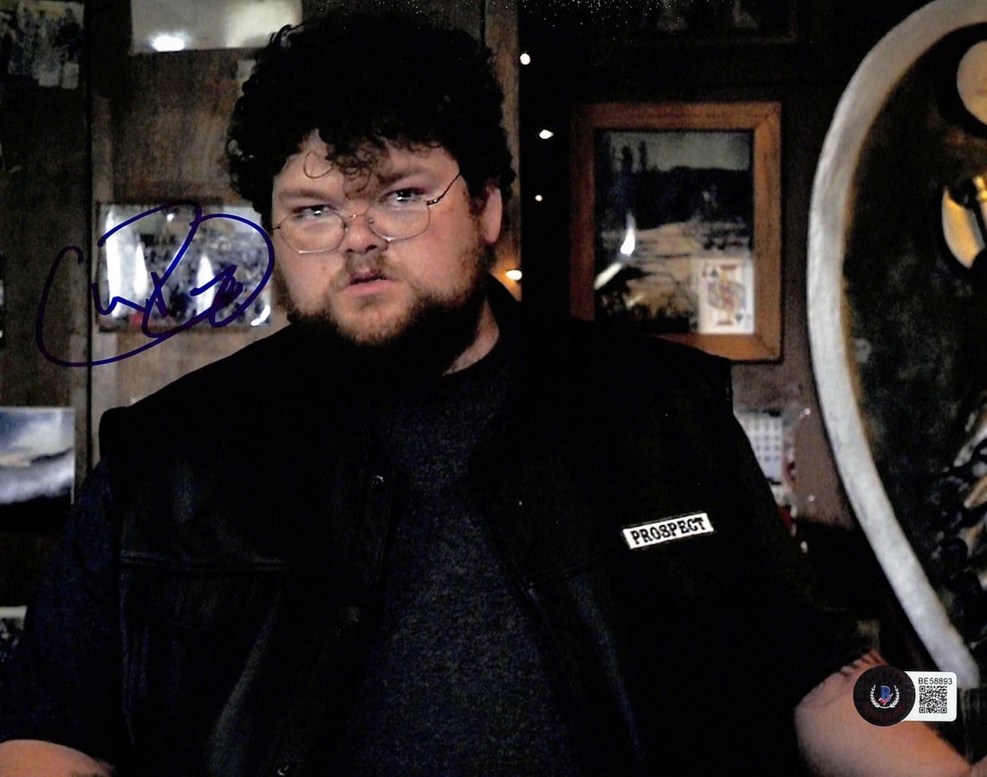 Christopher Reed Signed 8x10 Filthy Phil Photograph Beckett Certified (1 of 1)