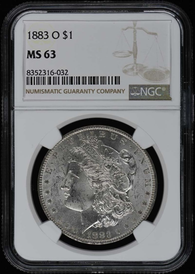 1883-O Morgan Dollar NGC MS63 Uncirculated Coin (1 of 2)