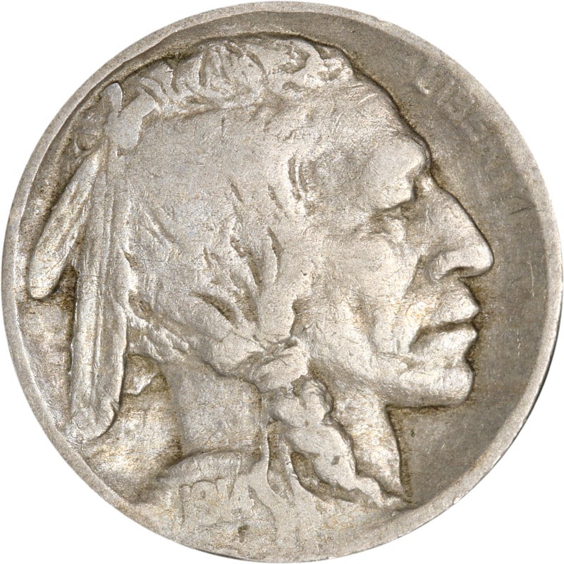 1914-D Nickel Circulated American Coinage Classic (1 of 2)