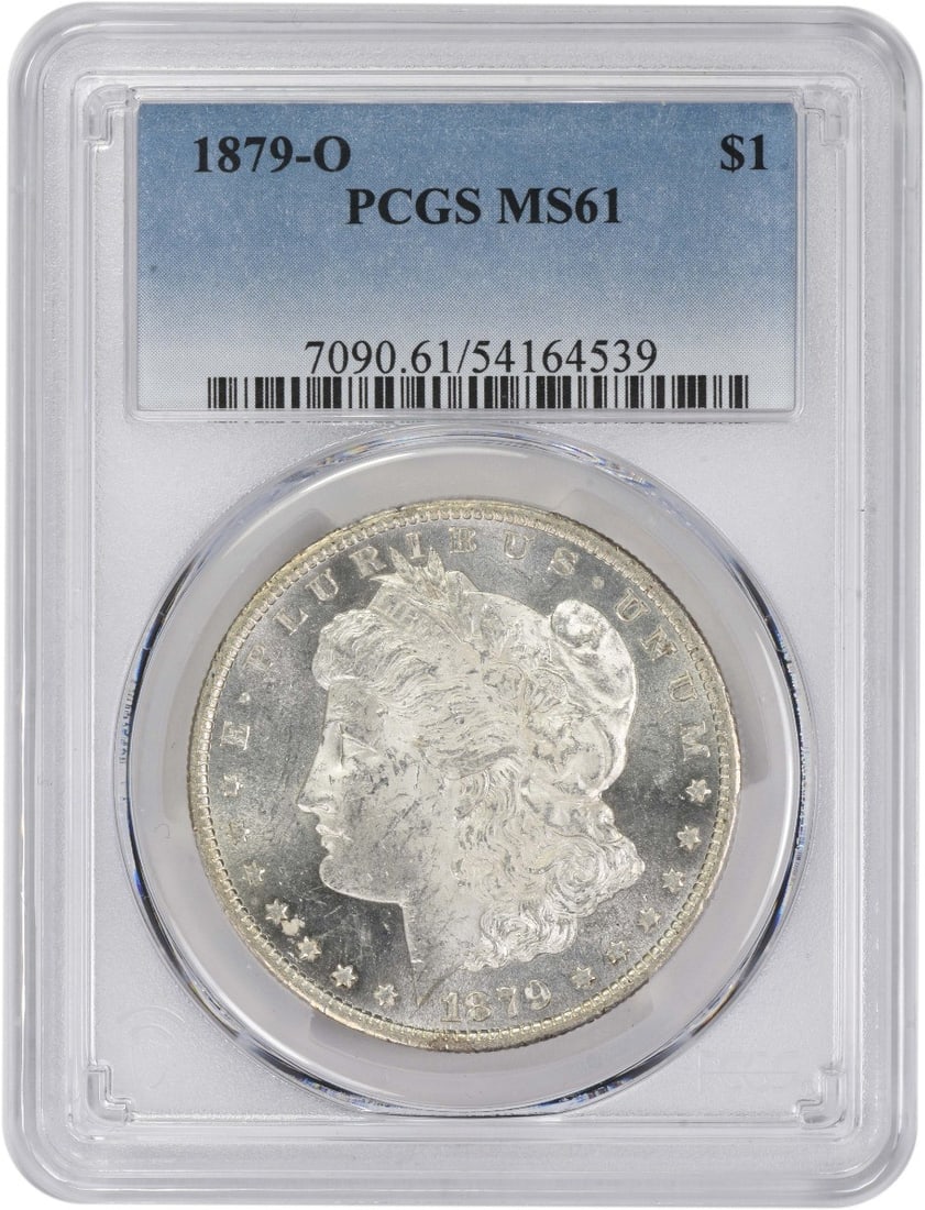 1879-O Morgan Silver Dollar MS61 Uncirculated PCGS Certified (1 of 2)