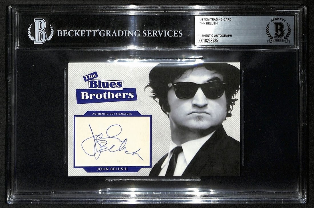 John Belushi Signed Blues Brothers Trading Card Beckett Authenticated (1 of 2)