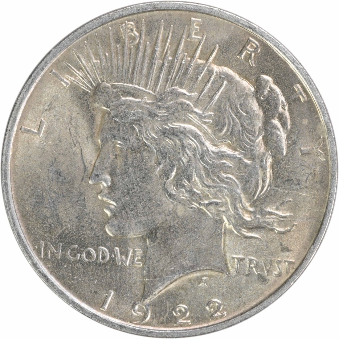 1922-D Peace Silver Dollar Uncertified Brilliant Uncirculated (1 of 2)