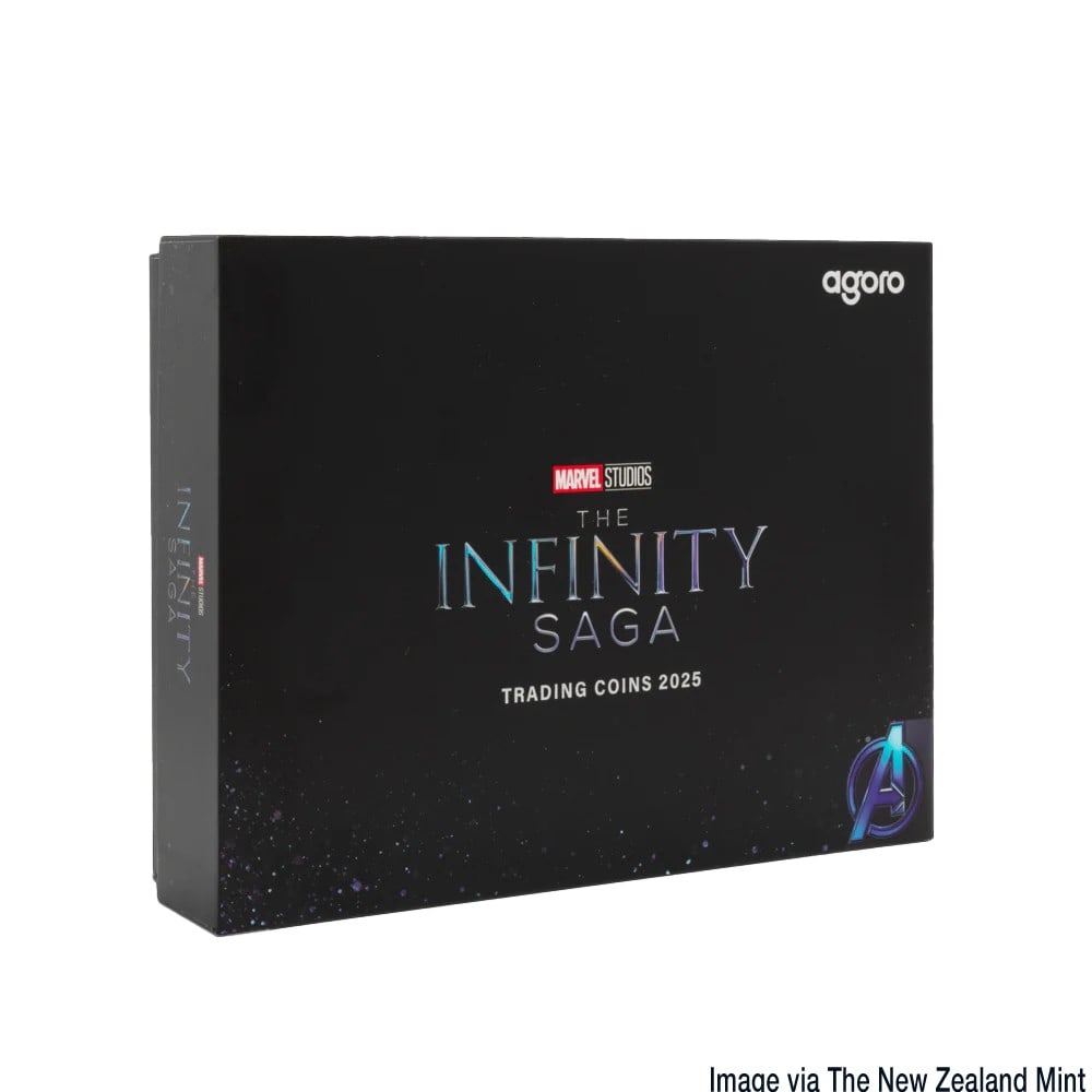 Marvel Infinity Saga Trading Coins Sealed Box with COA 51 Designs (1 of 1)
