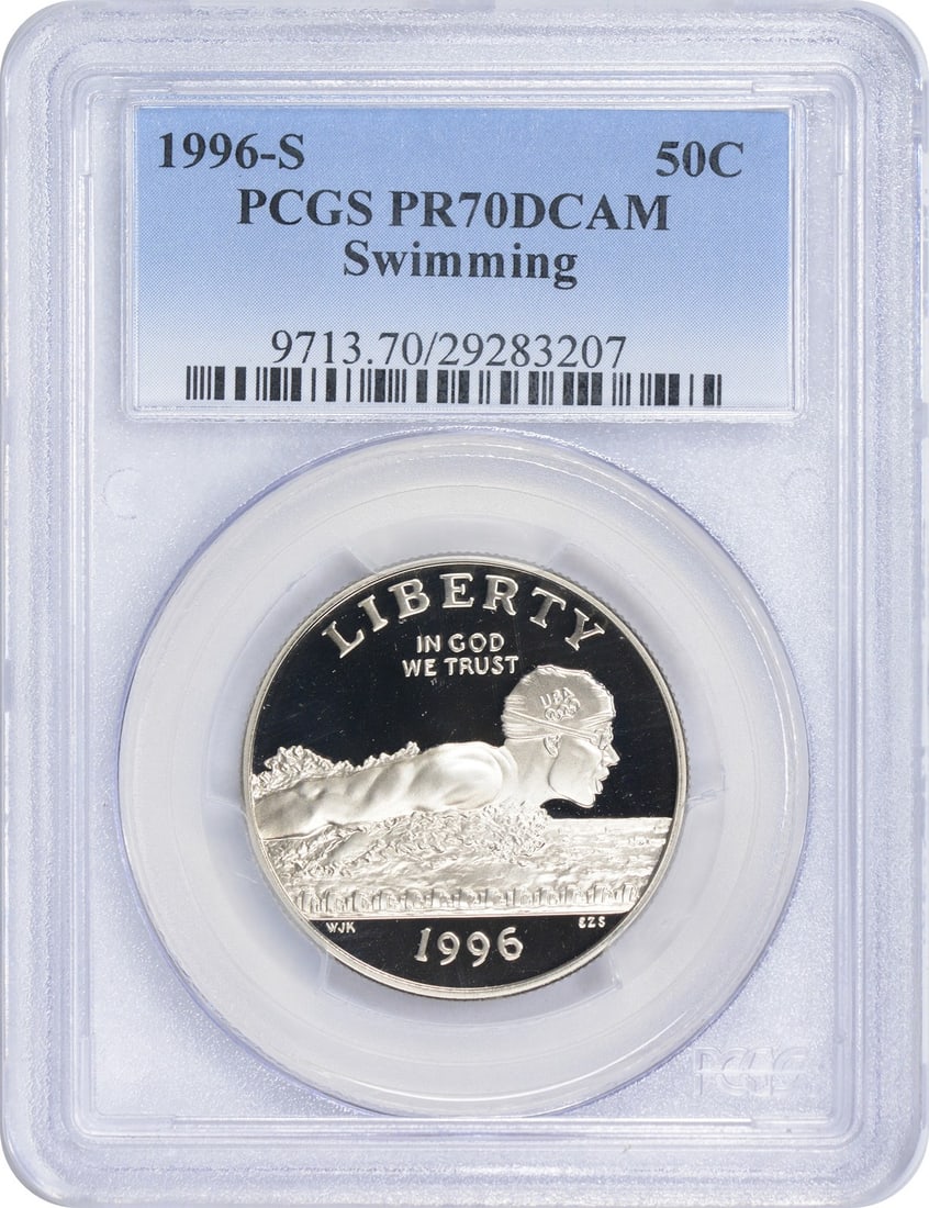 1996-S Olympic Commemorative Half Dollar PR70DCAM PCGS (1 of 2)