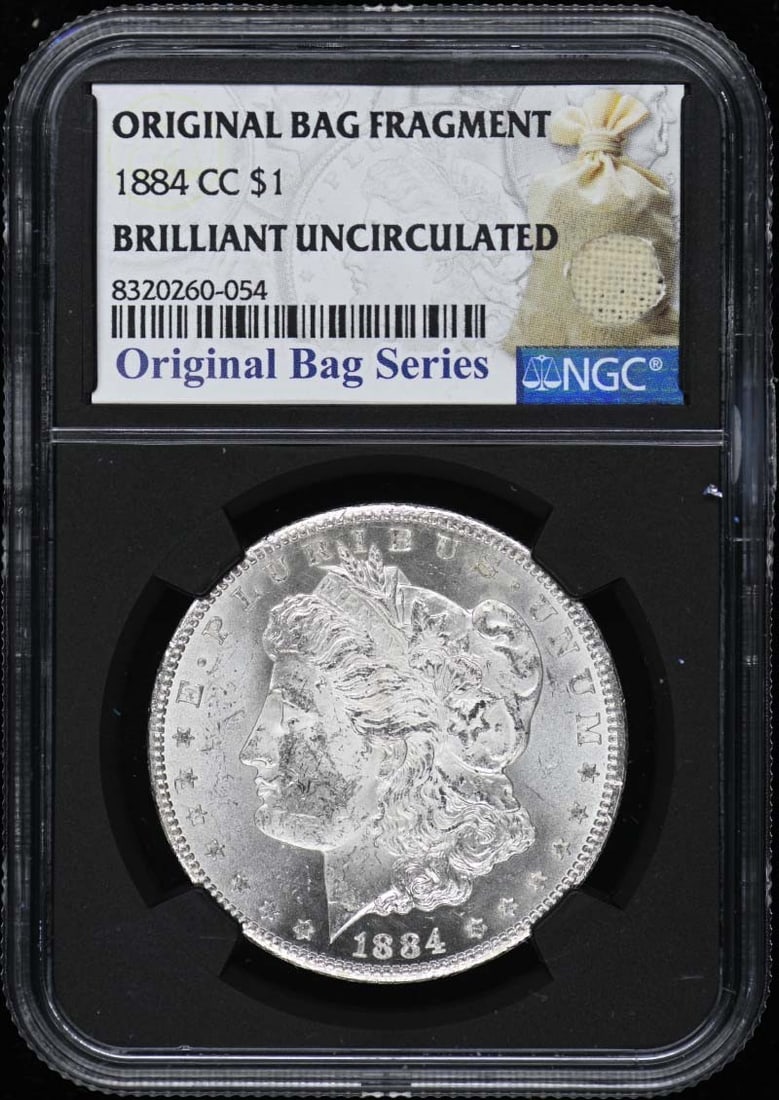 1884-CC Morgan Dollar NGC MS60 Uncirculated Coin: 1884-CC Morgan Dollar NGC MS60 Uncirculated Coin This 1884-CC Morgan Dollar is a remarkable piece certified by NGC with a grade of MS60, indicating its uncirculated condition. Minted in Carson City, t