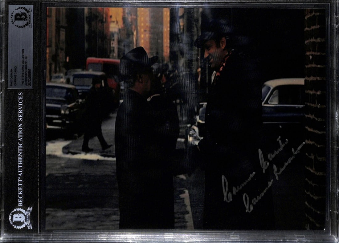 Carmine Caridi Signed 8x10 Photo BAS 10 Godfather II (1 of 1)