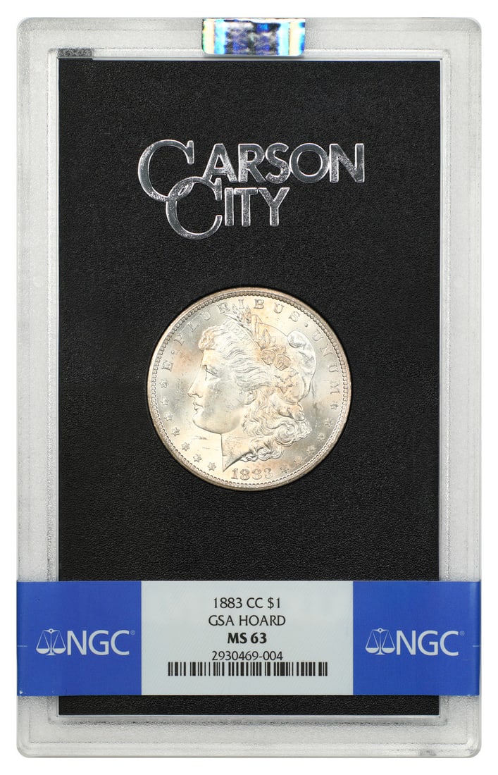 1883 Carson City Morgan Dollar NGC MS63 with GSA Box and Certificate (1 of 5)