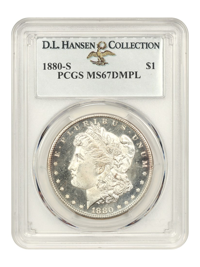 1880-S Morgan Dollar PCGS MS67 DMPL San Francisco Uncirculated (1 of 4)