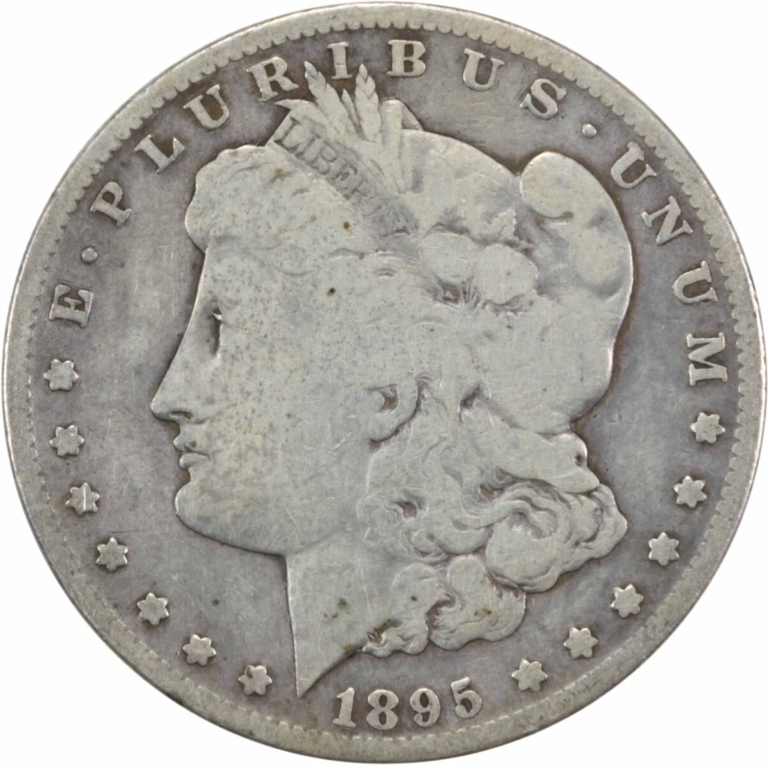 1895-S Morgan Silver Dollar 90% Silver George T. Morgan Design (1 of 2)