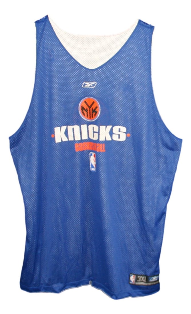 Dikembe Mutombo Knicks Practice Worn Reversible Jersey NBA (1 of 12)